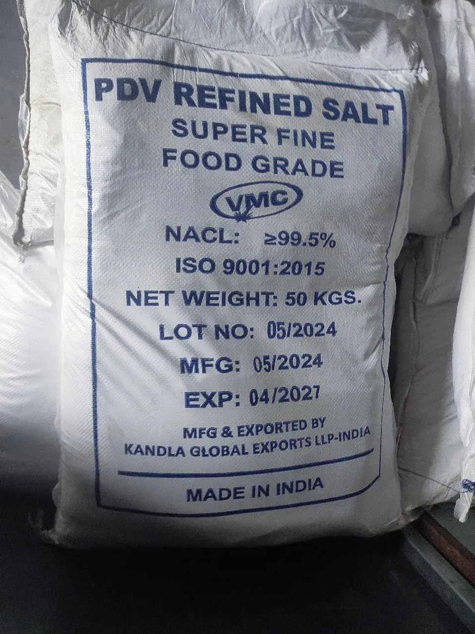 Muối tin ấn độ bao 50kg