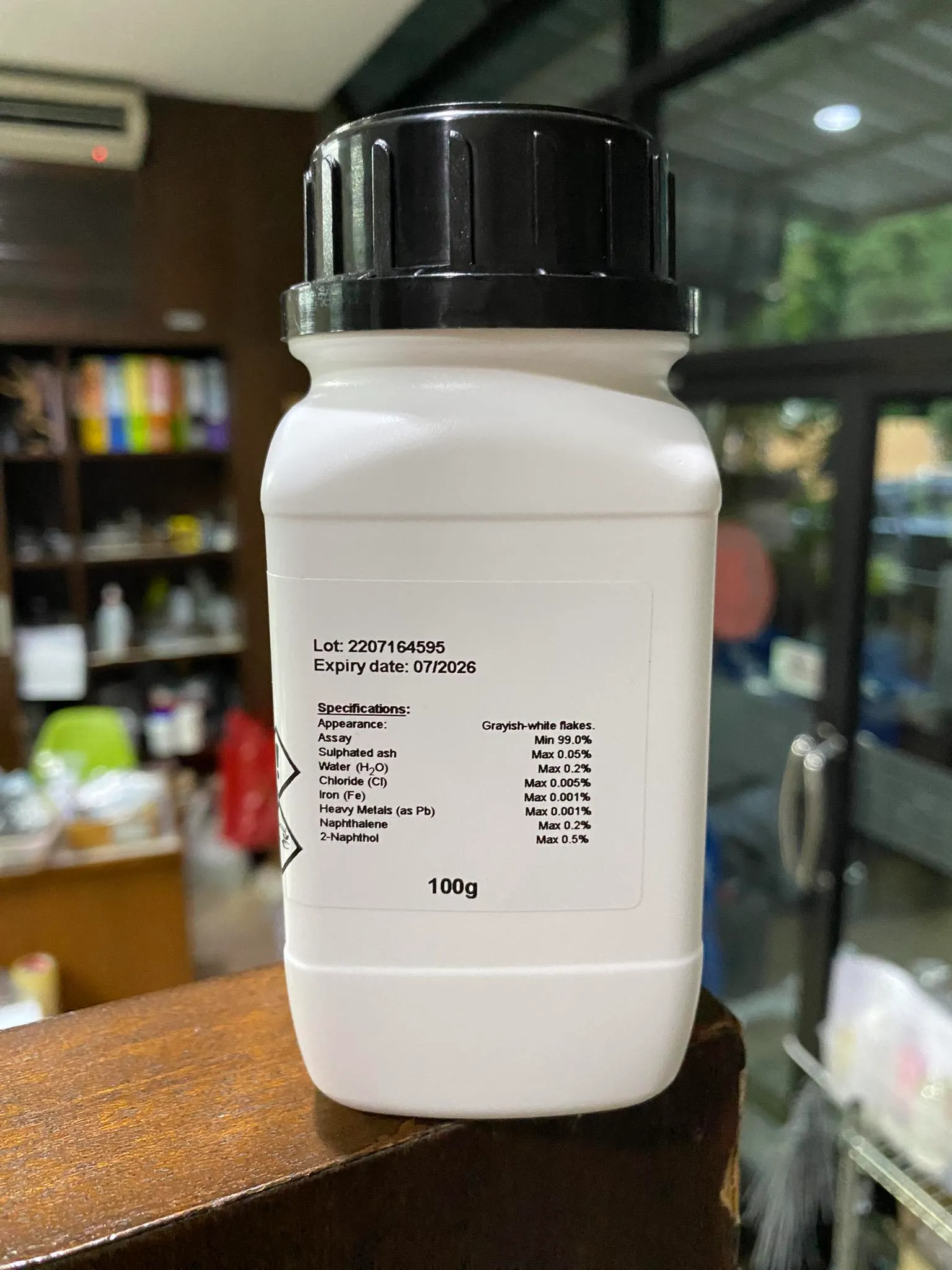 1-NAPHTHOL -C10H8O – (α – NAPHTHOL)